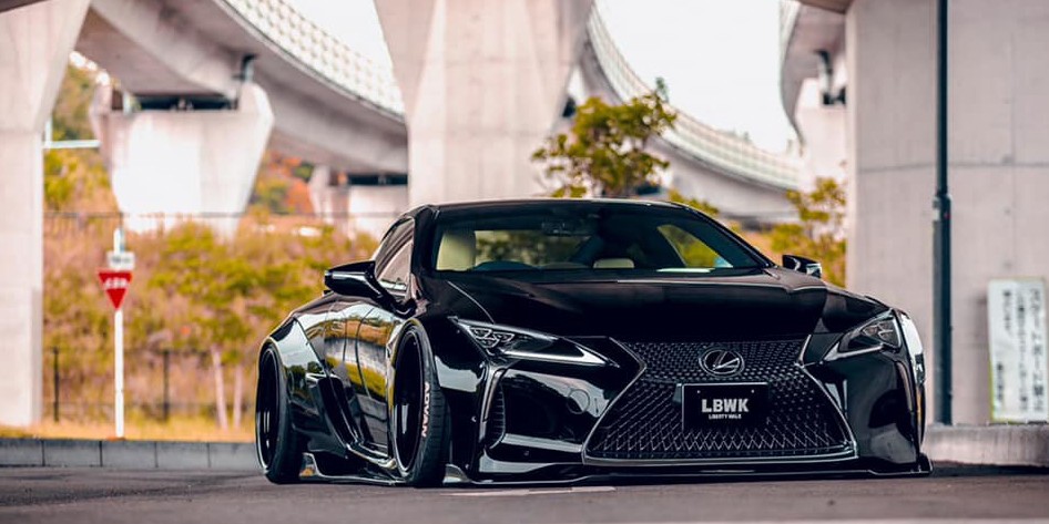 Liberty Walk Gives the Lexus LC500 a Wide Body Makeover | AutoMoto Tale